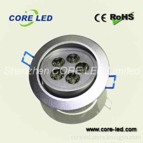 High Power 5W Led Ceiling Lighting